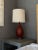 This vintage lamp from France is handmade and exceptionally beautiful. It has a gorgeous deep red color and an interesting...