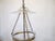 American Vintage French Glass Bell Light For Sale - Image 3 of 3