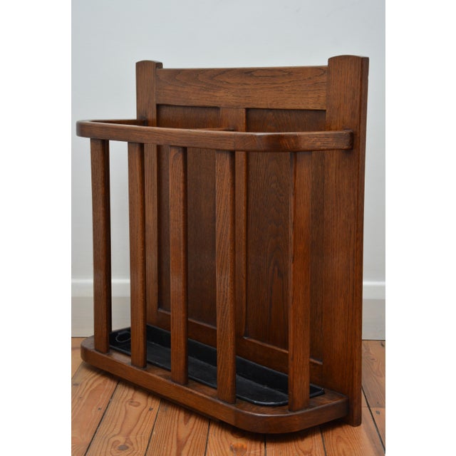 Country House Umbrella Stand in Oak, 1900 For Sale - Image 15 of 15
