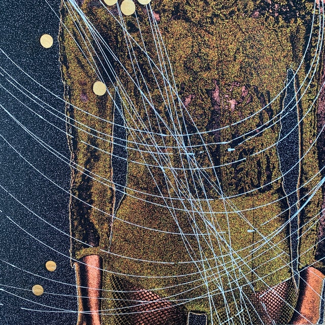 "Moon Drop" Contemporary Abstract Futuristic Figurative Mixed-Media Photograph by Rob Brinson For Sale - Image 12 of 13