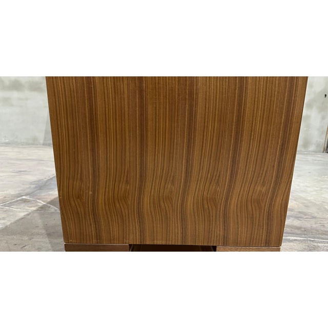 Modern Modern Greg Sheres Style Walnut Entertainment Platform for TV For Sale - Image 3 of 4