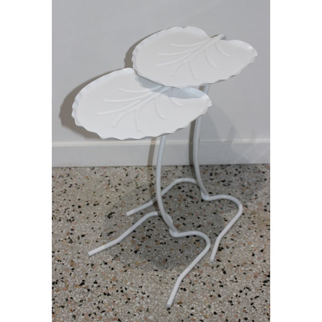 Salterini Nesting Lily Pad Drinks Tables Indoor Outdoor ...