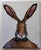 Impressionist Hare Portrait Oil Painting by Vivek Mandalia For Sale - Image 3 of 3