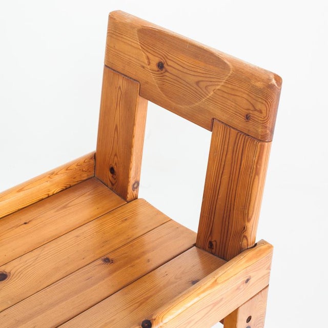 Vintage Pine Chairs attributed to Silvio Coppola for Fratelli Montin, Italy, 1970s, Set of 4 For Sale - Image 15 of 16