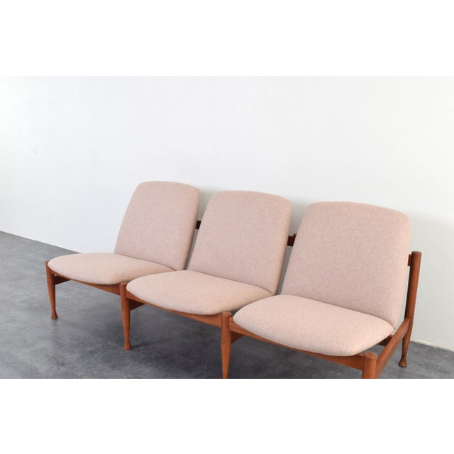 Mid-Century Sofa by Marian Grabiński, 1960s For Sale - Image 11 of 12