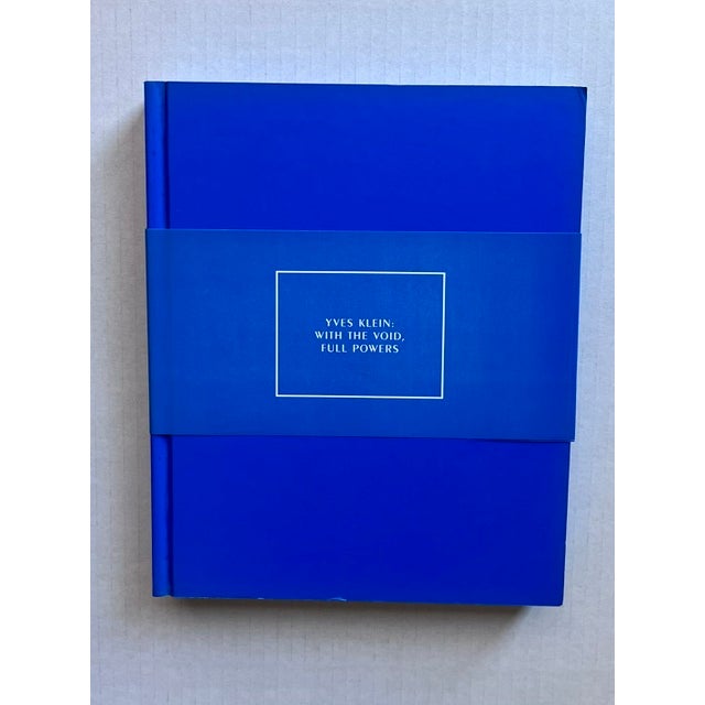 Enhance your library, office, or coffee table layout with this immaculate, stated First Edition of Yves Klein: With the...