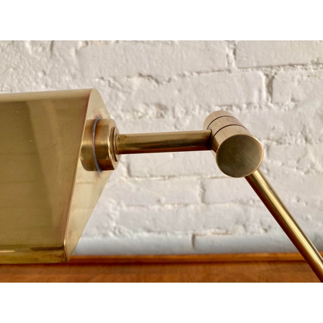 Ministerial Brass Lamp, 1970s For Sale - Image 14 of 18