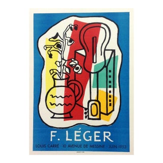 Leger Lithograph 34 Expo 1953 Art in Posters For Sale