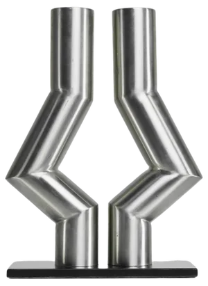 Vintage Tubular Sculpture by Rudolf Wolf, 1975