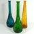 Brutalist Italian Glass Empoli Decanters, 1960s, Set of 3 For Sale - Image 3 of 9