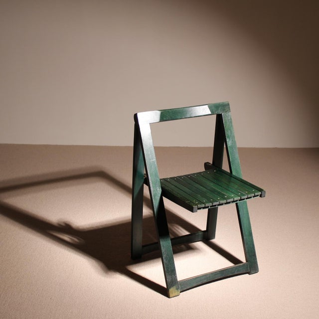 1970s Trieste‘Folding Chairs by Aldo Jacober for Alberto Bazzani, Italy 1970s, Set of 4 For Sale - Image 5 of 10