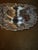 Metal Vintage 11.50 Inches Bunch Bowl and 18 Cups For Sale - Image 7 of 16