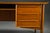 Brown Mid-Century Danish Teak Executive Desk by Arne Vodder for H.P. Hansen, 1960s For Sale - Image 8 of 18