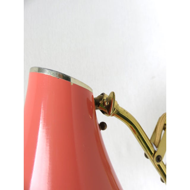 Mid-Century Aluminum and Brass Scissor Lamps, 1950s, Set of 2 For Sale - Image 13 of 18