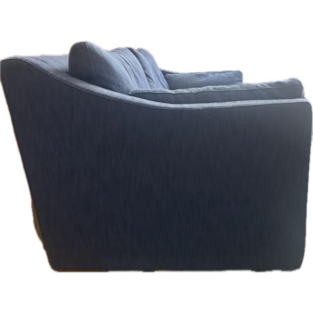 Beautiful Restoration Hardware Cloud Slope Arm Two-Seat Sofa. Modern and versatile cloud sink-in comfort of soft feather...