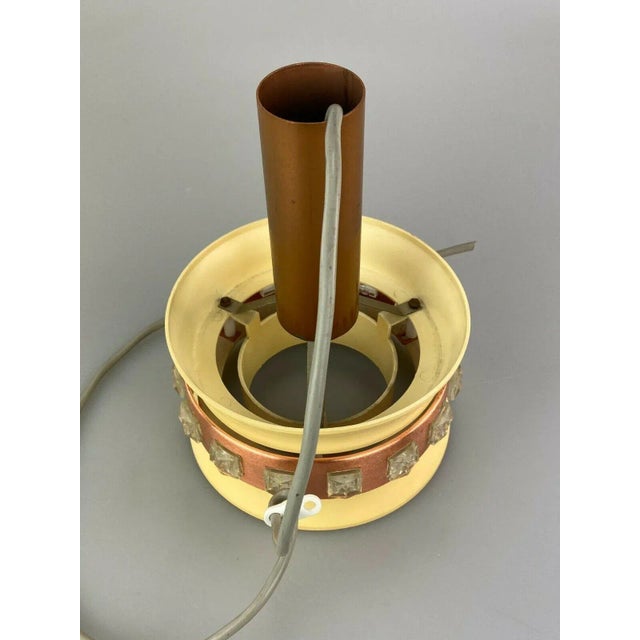 70s Lamp Light Hanging Lamp Ceiling Lamp Metal Space Age Design VEB 60s Item: hanging lamp Manufacturer: VEB Condition:...