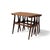 1970s Nesting Table in Teak by Johannes Andersen for CFC Silkeborg, Denmark, 1960s, Set of 3 For Sale - Image 5 of 16