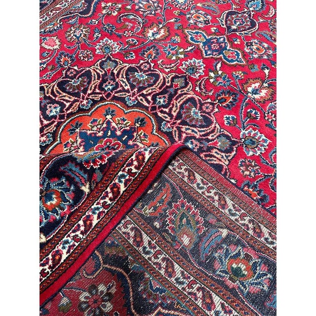 1960s 8x10 Old Turkish Sparta Area Rug - 501973 For Sale - Image 5 of 12