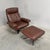 Remarks: Vintage De Sede lounge chair with hocker, model DS-31. Swiss design from the 1970s. Chocolate brown leather...