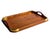 Chestnut Vintage Mid 20th Century Brass Corner Teak Tray For Sale - Image 8 of 14