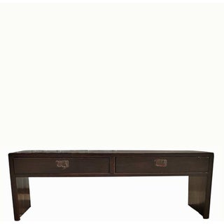 2-Drawer 52" Long Console Table For Sale