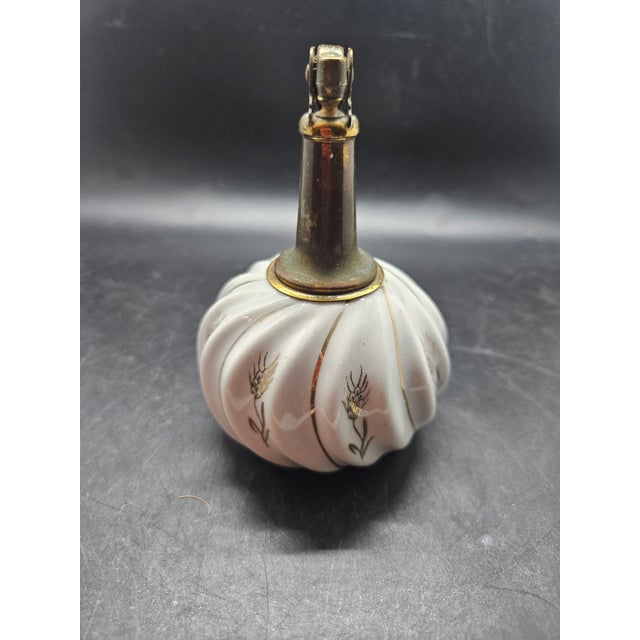 Vintage Japanese Mid-Century Modern Ceramic Table Lighter