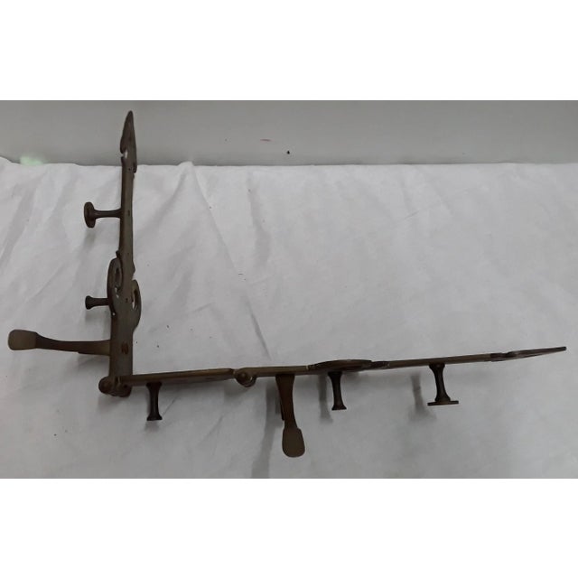 Solid Brass Rack, 1970s, in Good conditions. Designed 1970 to 1979