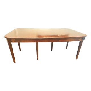 Vintage English Mahoganny Extention Table For Sale
