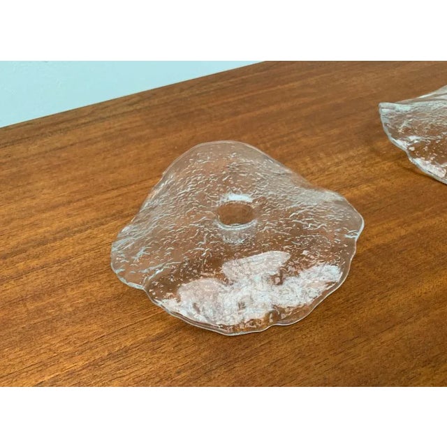 Vintage Swedish Glass Candleholders by Uno Westerberg for Pukeberg, Set of 5 For Sale - Image 5 of 18