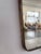 Large Mid-Century Italian Wall Mirror with Brass Frame, 1950s For Sale - Image 10 of 18