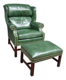Example of Hancock and Moore Chair and Ottoman Sets
