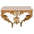 Period French 18th Century Regence Giltwood Marble Top Console Table For Sale