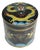 Antique Chinese Cloisonne Tea Caddy: Dragon & Flaming Pearl Design For Sale