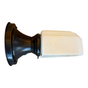 Mid 20th Century Mid-Century Modern Milkglass Wall Sconce