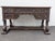 Late 1800s Victorian Large Heavy Hand Carved Cherub Partner Desk 6656 For Sale - Image 14 of 17