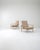 Wood 1970s Czech Modernist Upholstered Armchairs - A Pair For Sale - Image 7 of 12