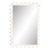 Fleur Home Garden District Magazine Rectangle Mirror in Frosted Petal, 35.5x47 For Sale