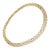1990s Cartier Maillon Panthere Five-Row Wide 20" Long Yellow Gold Necklace For Sale