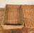 Mid 20th Century Vintage Willow Wicker Hamper French Basket #1 For Sale - Image 5 of 9
