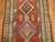 Red Antique Zabihi Collection Tribal Geometric Persian Runner - 3'4" x 13'2" For Sale - Image 8 of 10