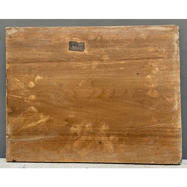 Scena Campestre - Posillipo School - Oil on Board For Sale - Image 10 of 11