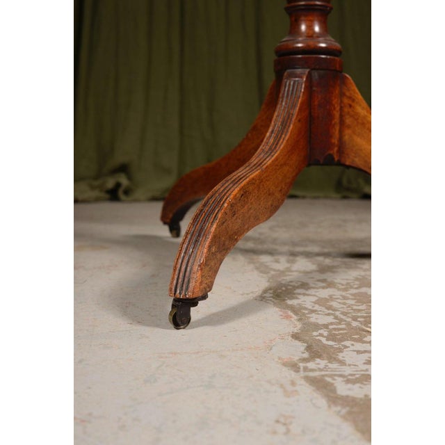 Late 18th Century George III Mahogany Tilt Top Tripod Table, 1790s For Sale - Image 5 of 8