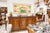Rustic Italian Walnut Sideboard With Fluted Columns For Sale - Image 3 of 3