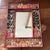 Tribal Peruvian Signed Nicario Jimenez Gesso Relief Retalbo Mirror and Shadowbox For Sale - Image 3 of 8