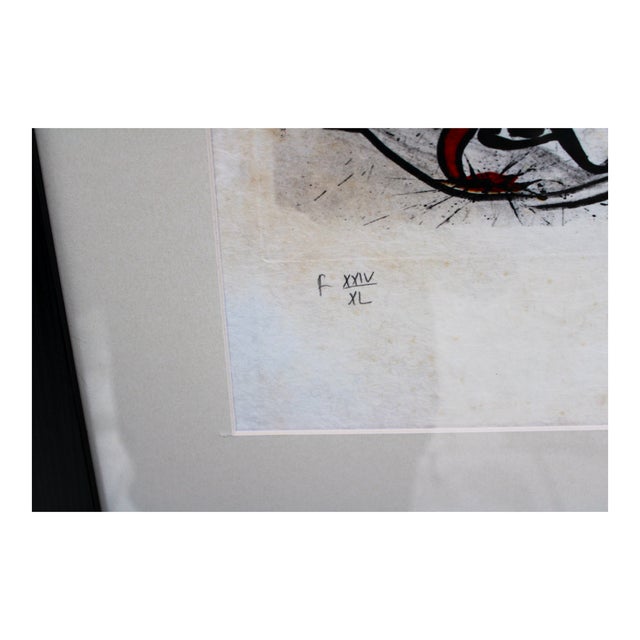 S. Dali, Angel of Dada, 1971, Lithograph, Framed For Sale - Image 6 of 9