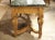 Gold Antique French Louis XIV Style Console in Blonde Walnut and Marble, Circa 1880 For Sale - Image 8 of 12