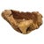 Brown Gigantic Large Burl Wood Organically Shaped and Hand Carved Bowl For Sale - Image 8 of 8