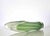 Vintage green vase realized in the the 1970s by a European manufacture 31,5 x 11 x 7 cm. Good condition