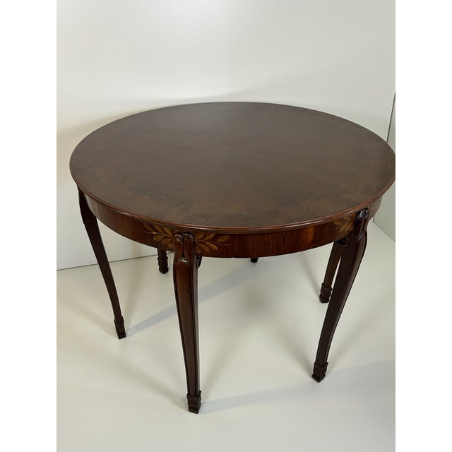 Art Nouveau Five-Legged Table with Parrots, 1890s For Sale - Image 3 of 18