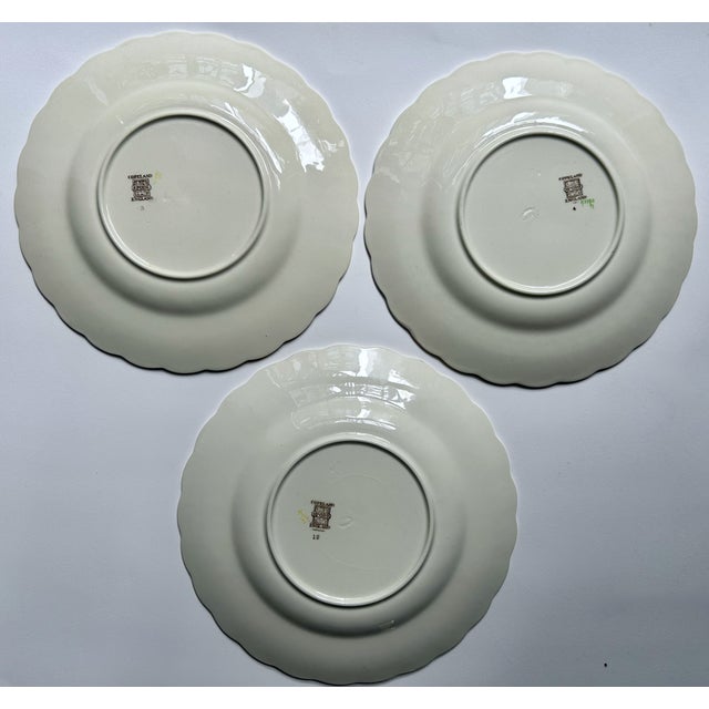 Early 20th Century Spode England "Alden" Luncheon Plates - Set of 6 For Sale - Image 13 of 17